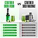 Ginnie Spremiagrumi a Freddo Professionale, Estrattore Lento 60 RPM per Agrumi, Design Compatto e Facile da Pulire, 400ml, 100W - Verde Pappagallo - Foto miniatura 5