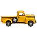 Furgone In Metallo Giallo 28x12x12h - Foto miniatura 3