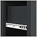 Mobile con Cassetti Nero 66 x 34,5 x 90 cm Legno ingegnerizzato - Foto miniatura 8