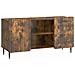 Mobile TV Rovere Fumo 102 x 34,5 x 52 cm Legno ingegnerizzato - Foto miniatura 1