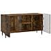 Mobile TV Rovere Fumo 102 x 34,5 x 52 cm Legno ingegnerizzato - Foto miniatura 3