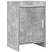 Comodini Grigio Cemento 40 x 30 x 60 cm Legno ingegnerizzato - Foto miniatura 1