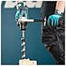DDF492Z trapano 2100 Giri /min Senza chiave 2,6 kg Blu, Nero - Foto miniatura 23