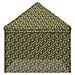 Tendone con 4 Pareti Laterali 2,9 x 4,3 m Camouflage Militare - Foto miniatura 5