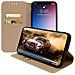 Custodia Iphone 11 Pro Max Portacarte Funzione Supporto Similpelle Liscia Oro - Foto miniatura 2