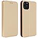 Custodia Iphone 11 Pro Max Portacarte Funzione Supporto Similpelle Liscia Oro - Foto miniatura 1