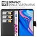Custodia Compatibile Con Huawei P Smart Z In Nero Carbone - Coperchio Protettiva Con Chiusura Magnetica, Funzione Stand E Tasca Per Le Carte - Foto miniatura 4