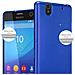 Custodia Compatibile Con Sony Xperia C4 In Blu Metallico - Coperchio Protettivo In Silicone Tpu Flessibile - Foto miniatura 7