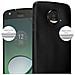 Custodia Compatibile Con Motorola Moto Z Play In Nero Metallico - Coperchio Protettivo In Silicone Tpu Flessibile - Foto miniatura 7