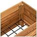 Letto Rialzato 100x40x38 cm Legno di Teak di Recupero e Acciaio - Foto miniatura 2