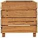 Letto Rialzato 100x40x38 cm Legno di Teak di Recupero e Acciaio - Foto miniatura 7