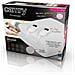Scaldaletto Coperta Termica Elettrica Matrimoniale Cr 7421 Con Timer E Doppio Controller Lcd 120w 160x180 - Foto miniatura 14