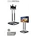 BT8552-100 50" Fixed flat panel floor stand Nero - Foto miniatura 1