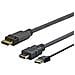 PROHDMIUSBDP1, DisplayPort, HDMI + USB, Maschio, Maschio, Nero - Foto miniatura 1