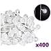 Filo Di Luci Sferiche 40m 400 Led Bianco Freddo 8 Funzioni - Foto miniatura 2
