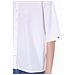 Camicia Donna In Cotone Bianco A Maniche Corte - Foto miniatura 3