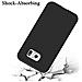 Custodia Compatibile Con Samsung Galaxy S6 Edge In Liquid Nero - Coperchio Protettivo In Silicone Tpu Flessibile - Foto miniatura 4