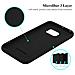 Custodia Compatibile Con Samsung Galaxy S6 Edge In Liquid Nero - Coperchio Protettivo In Silicone Tpu Flessibile - Foto miniatura 6