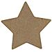 Stella Di Legno Mdf Da Decorare - 10 X 10 Cm - Foto miniatura 1