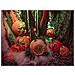 Halloween Pumpkin In Spider Web, 25cm - Foto miniatura 2