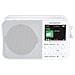 Radiosveglia Digitale Portatile CR-M30DAB DAB / DAB+ / FM RDS Bluetooth Colore Bianco - Foto miniatura 1