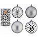 Set Di Palline Di Natale Argentato Pvc Ø 8 Cm (4 Unità) - Foto miniatura 2