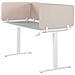 Pannello Divisorio Per Scrivania Beige 180 X 40 Cm Wally - Foto miniatura 3