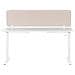 Pannello Divisorio Per Scrivania Beige 180 X 40 Cm Wally - Foto miniatura 5