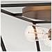 Plafoniera Contemporanea Fulton Acciaio Bronzo Ottone Heirloom 4 Luci E27 - Foto miniatura 3
