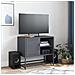 Mobile Tv Antracite 68x39x60,5 Cm In Acciaio - Foto miniatura 9