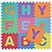Tappetino Tappeto Puzzle Lettere Colorati Gioco Bambino 29.5x29.5cm Gomma Eva - Foto miniatura 1