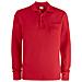Basic Polo L /s Pocket Rosso L - Foto miniatura 1