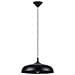 Lampada A Sospensione Gina Nero Sl. 1330 - Scandinavo Lampade A Sospensione Nero 74x38x38 Cm - Foto miniatura 1