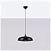 Lampada A Sospensione Gina Nero Sl. 1330 - Scandinavo Lampade A Sospensione Nero 74x38x38 Cm - Foto miniatura 2