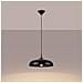 Lampada A Sospensione Gina Nero Sl. 1330 - Scandinavo Lampade A Sospensione Nero 74x38x38 Cm - Foto miniatura 3