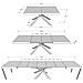 Tavolo allungabile 90x160/420 cm Karida Evolution bianco frassino telaio antracite - Foto miniatura 5