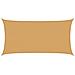 Vela Parasole 160 G/m Rettangolare Sabbia 3x6 M In Hdpe - Foto miniatura 2