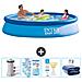 Piscina Fuori Terra - In Giro - 366x366x76 Cm - Blu - Include Accessori Coordinati Cb86 - Foto miniatura 1