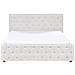 Letto Contenitore Tessuto Amiens 180 X 200 Cm Beige - Foto miniatura 6