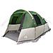 Tenda da Campeggio a Tunnel per 4 Persone Verde Impermeabile - Foto miniatura 1