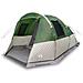 Tenda da Campeggio a Tunnel per 4 Persone Verde Impermeabile - Foto miniatura 4