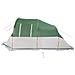 Tenda da Campeggio a Tunnel per 4 Persone Verde Impermeabile - Foto miniatura 9