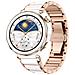Cinturino Per Orologio Da 18 Mm In Oro Rosa Per Huawei Gt5/gt5 Pro - Foto miniatura 1