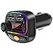 Trasmettitore Fm Bluetooth 5.3 Ricarica Rapida 15.5w Rgb Mp3, Nero - Foto miniatura 1