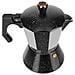 Comoda Caffettiera Per Caffè Espresso Da 6 Tazze, Nero - Foto miniatura 2