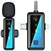 Microfono Lavalier Wireless 2.4g - Microfono A Clip Omnidirezionale Per Streaming Live E Registrazione - Foto miniatura 1