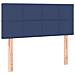 Giroletto a Molle con Materasso Blu 120x190 cm in Tessuto - Foto miniatura 7
