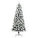 Albero di Natale Artificiale con Rami Pieghevoli 210 cm - Foto miniatura 4