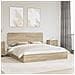 Letto con Contenitore con testiera Rovere Sonoma 180 x 200 cm - Foto miniatura 2
