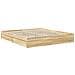 Letto con Contenitore con testiera Rovere Sonoma 180 x 200 cm - Foto miniatura 6
